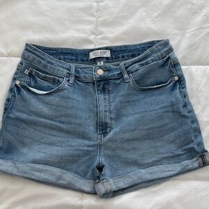 Judy Blue Classic Blue Jean Shorts